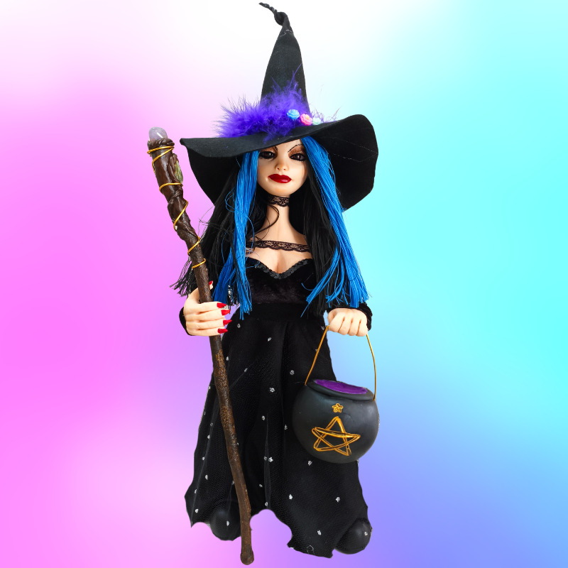 Bruxa com Caldeirão - Espaço Místico Artesanato